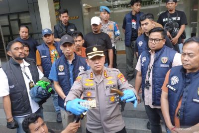 Dua pencuri motor bersenpi di Kalideres berakhir dapat timah panas