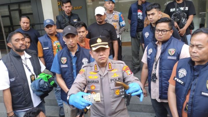 Dua pencuri motor bersenpi di Kalideres berakhir dapat timah panas