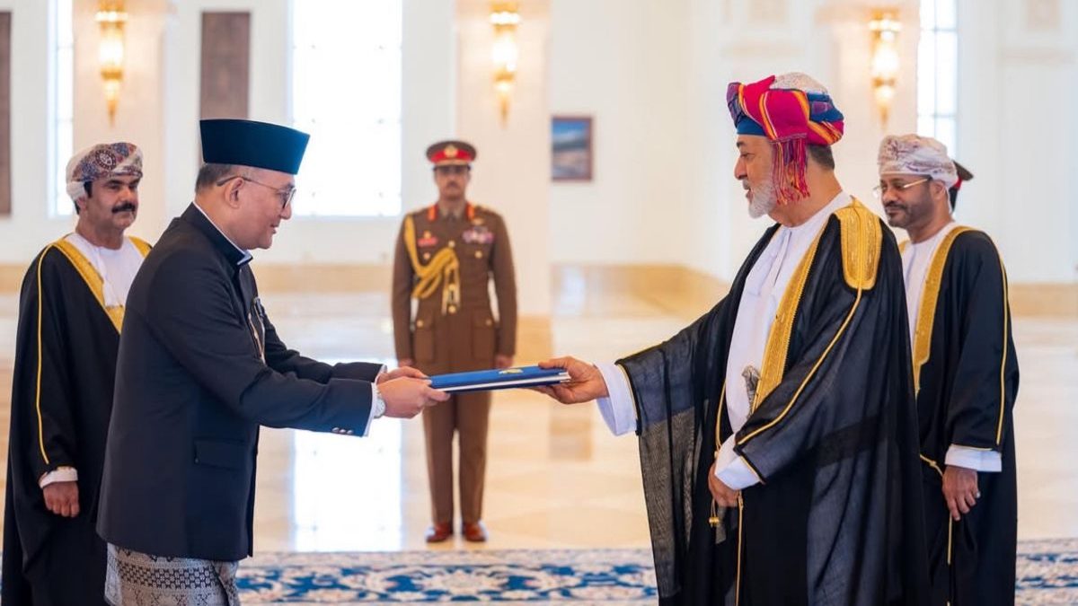 Dubes Andi Rahadian serahkan surat kepercayaan kepada Sultan Oman