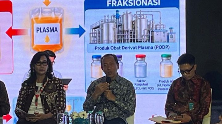 Produk derivat plasma bantu terapi pasien hipoalbumin hingga autoimun