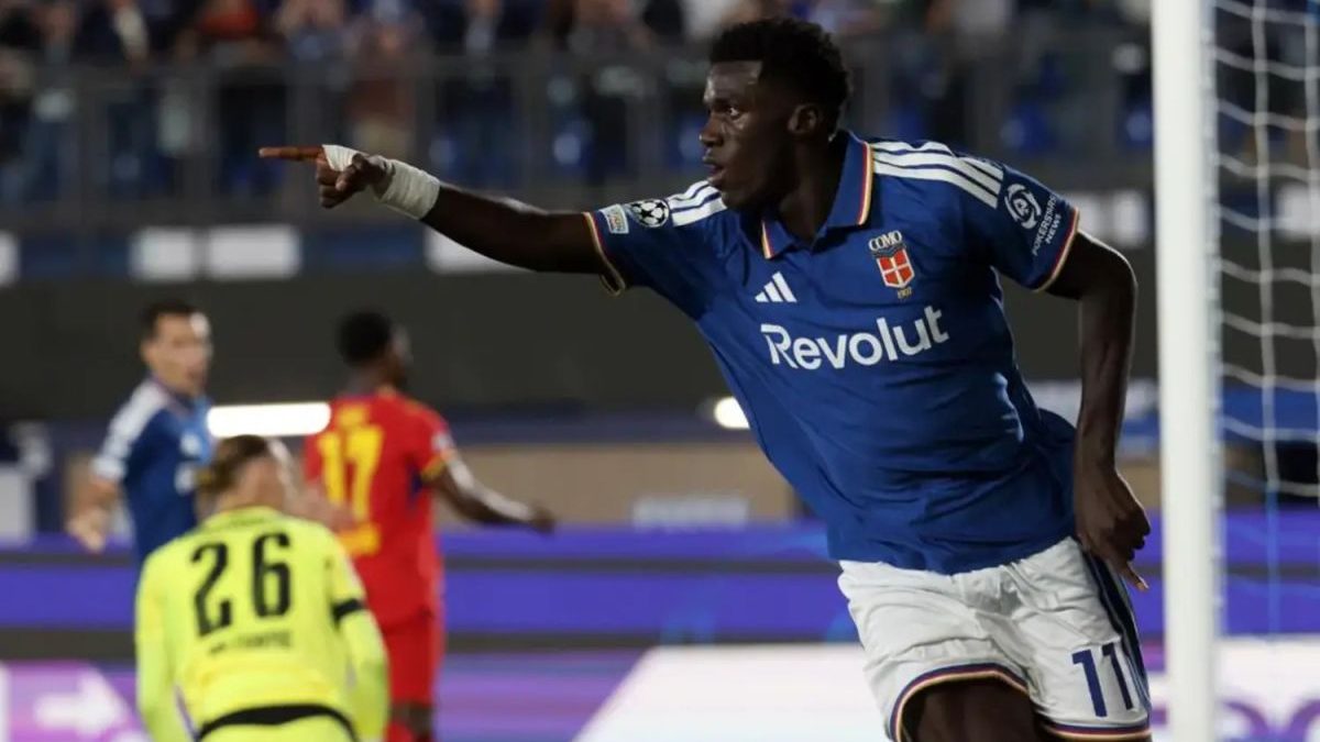 Como 1907 awali debut Liga Champions dengan menang 4-1 atas RB Leipzig