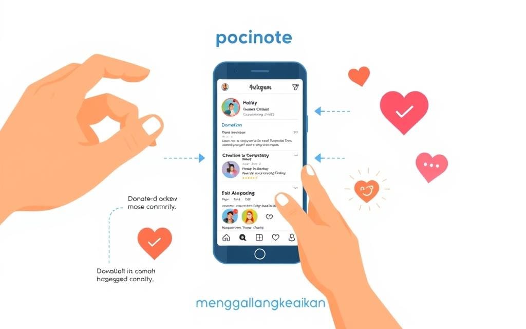 Langkah-langkah Donasi di Instagram