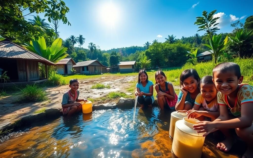 cerita inspiratif penerima donasi air bersih