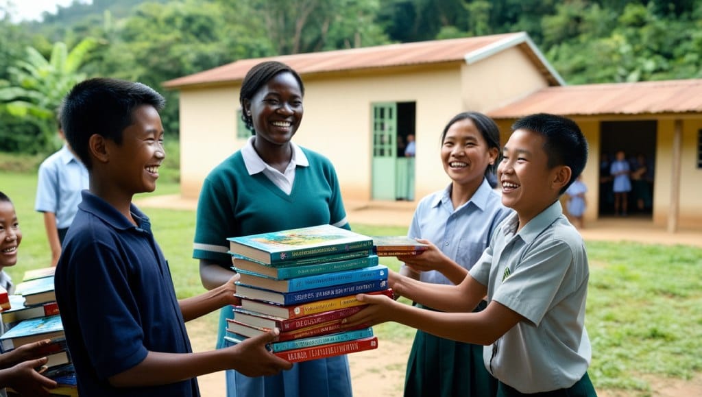 7 Cara Mendonasikan Buku untuk Sekolah yang Mudah