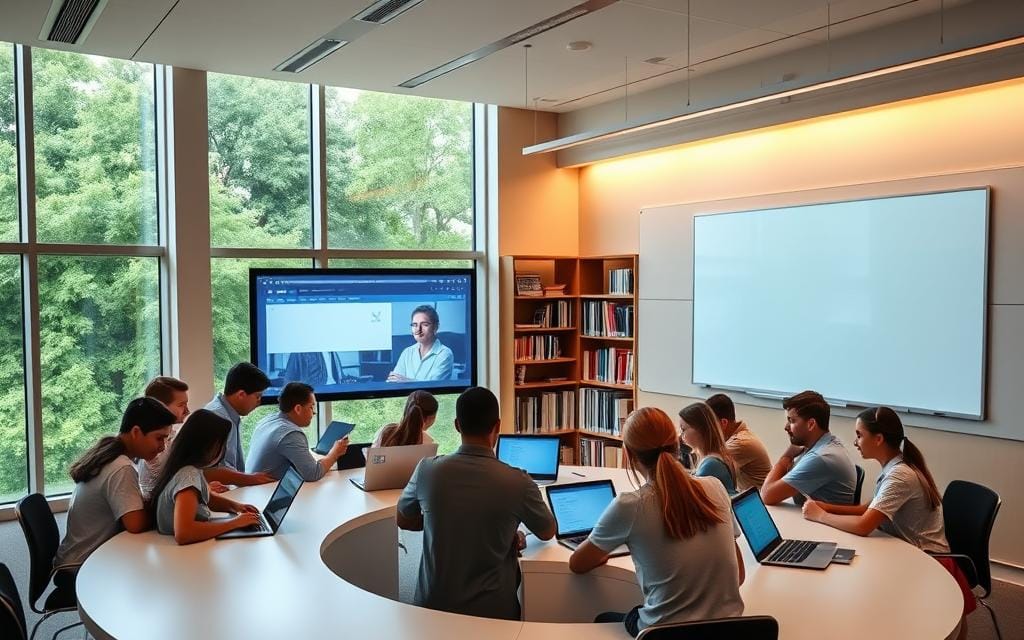 lingkungan belajar dan teknologi yang mendukung