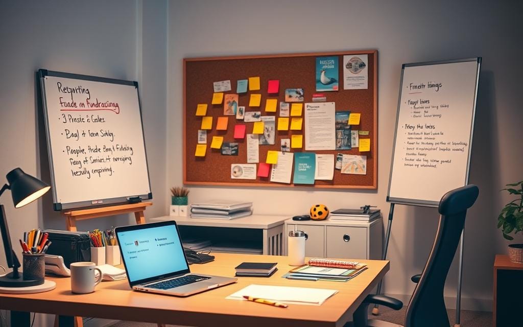 persiapan penggalangan dana