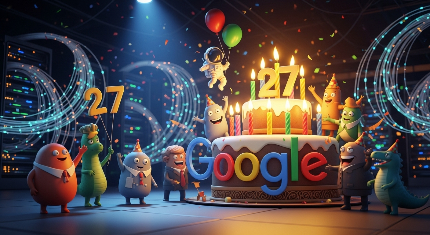 Meriahnya Ulang Tahun ke-27 Google & Doodle Spesialnya