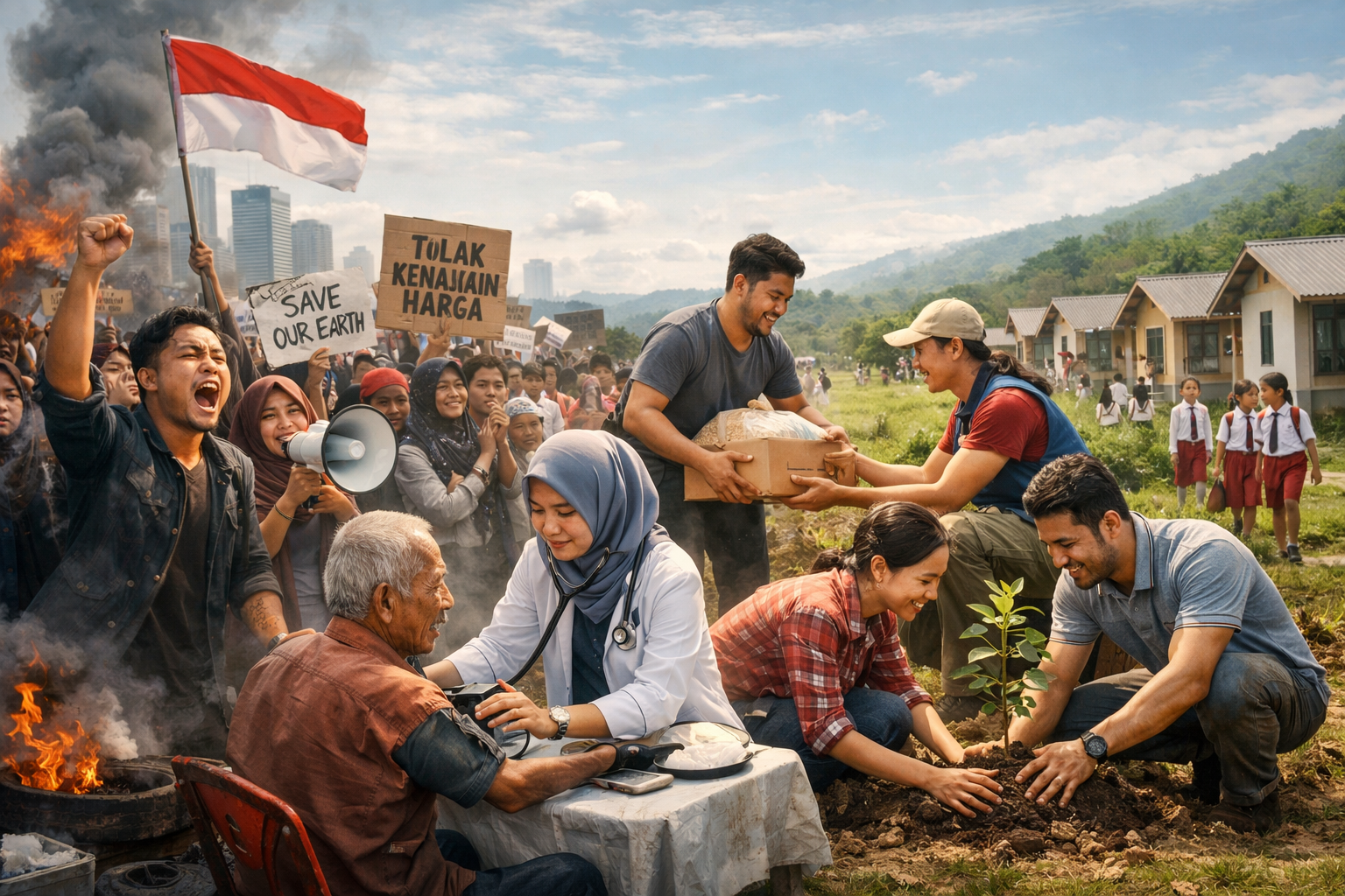 Contoh Gerakan Sosial di Indonesia dan Dampaknya bagi Masyarakat