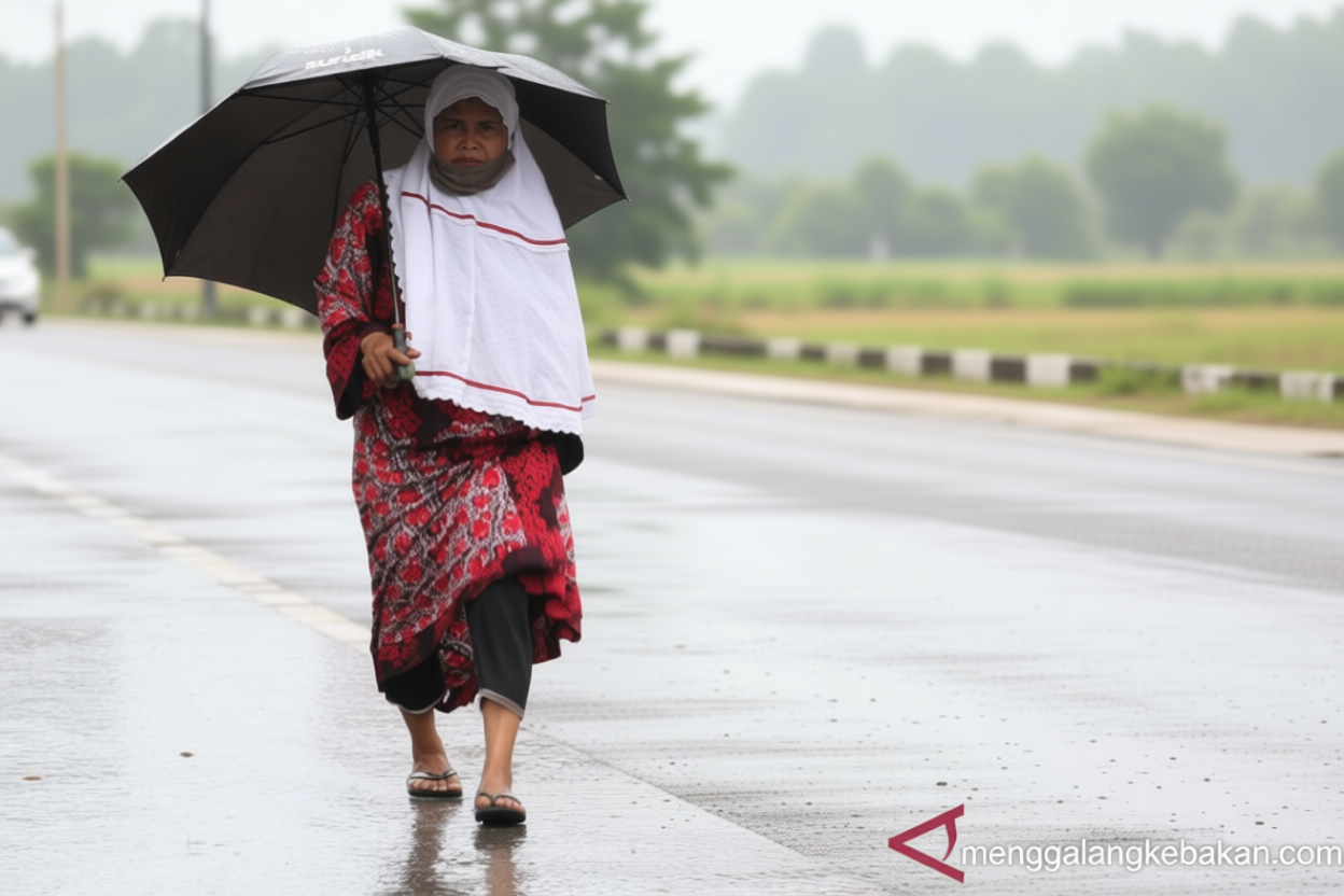 BMKG: Waspada mayoritas daerah diguyur hujan pada Jumat