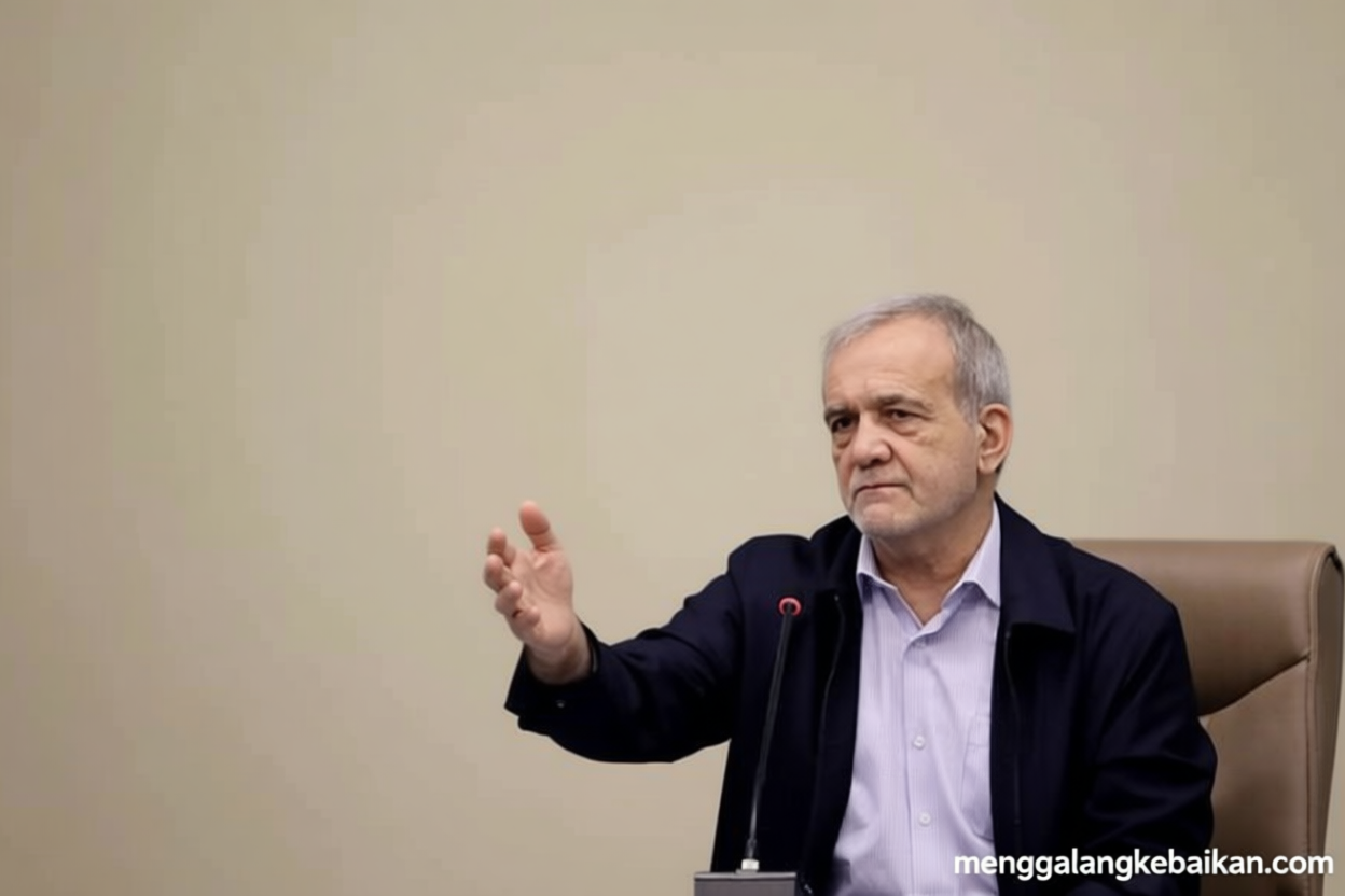 Strategi Penting: Pezeshkian: Iran siap capai kesepakatan yang adil dengan AS
