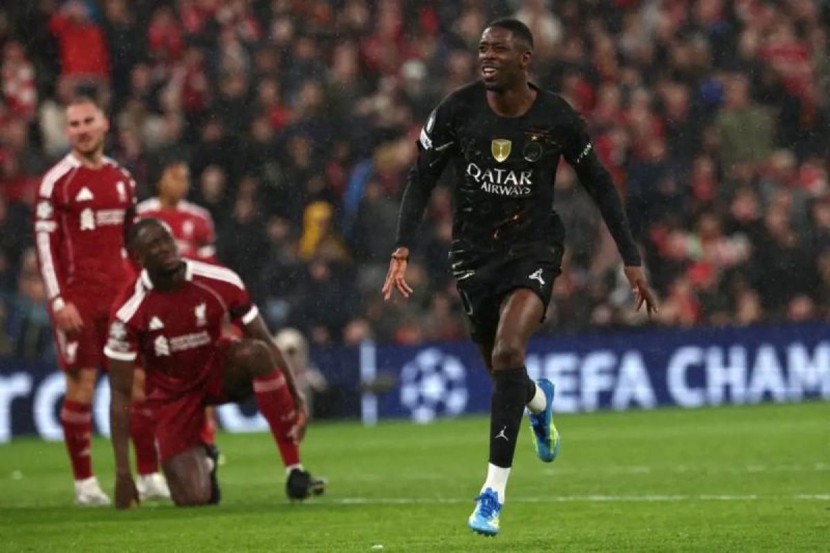 Agenda Kunjungan: PSG ke semifinal setelah taklukkan Liverpool 2-0 di Anfield