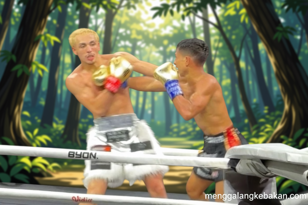 Key Discussion: Baku hantam di ring Byon Combat, Putra menang mutlak atas Ronal