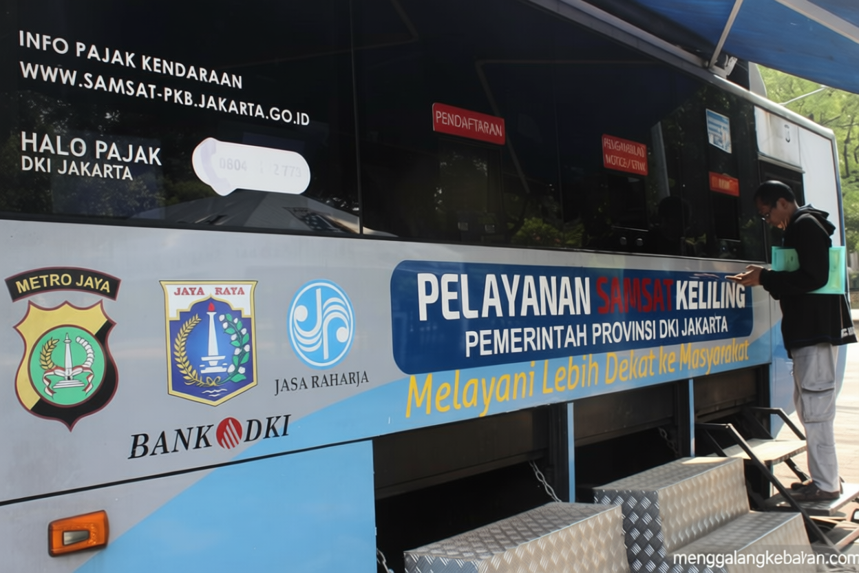 Rabu – Samsat Keliling tersedia di 14 wilayah Jadetabek