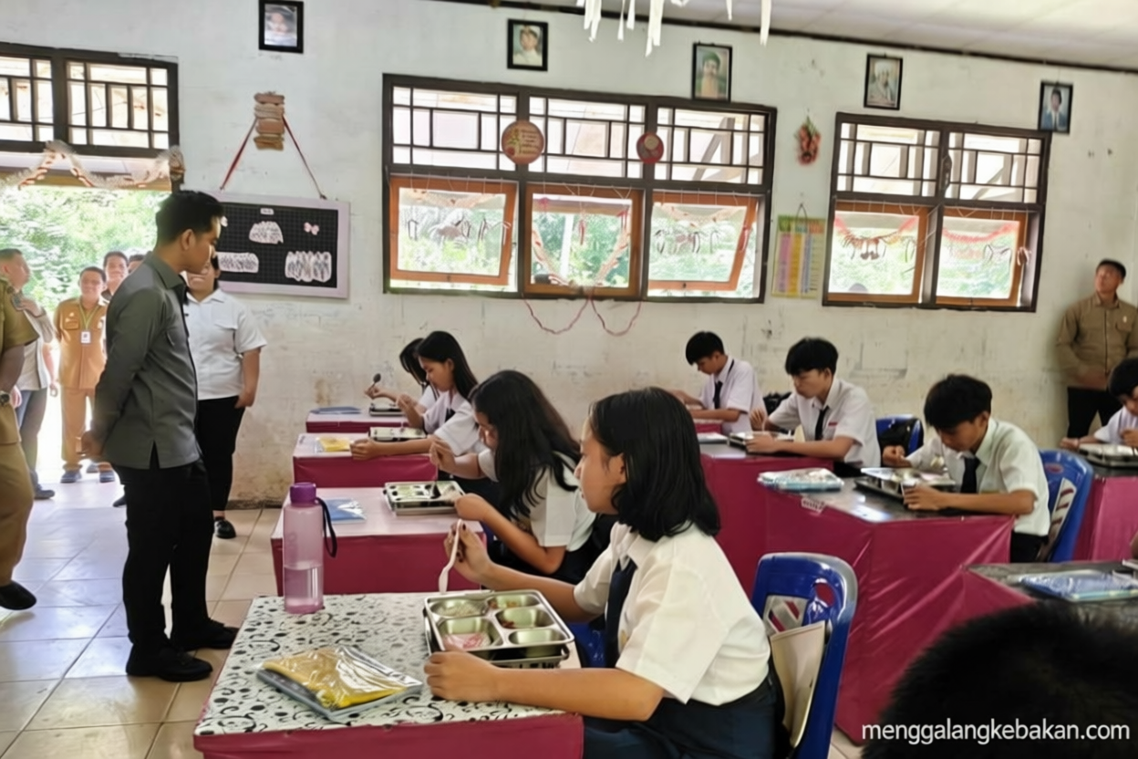 Strategi Penting: Wapres dorong perbaikan fasilitas saat tinjau MBG di Minahasa
