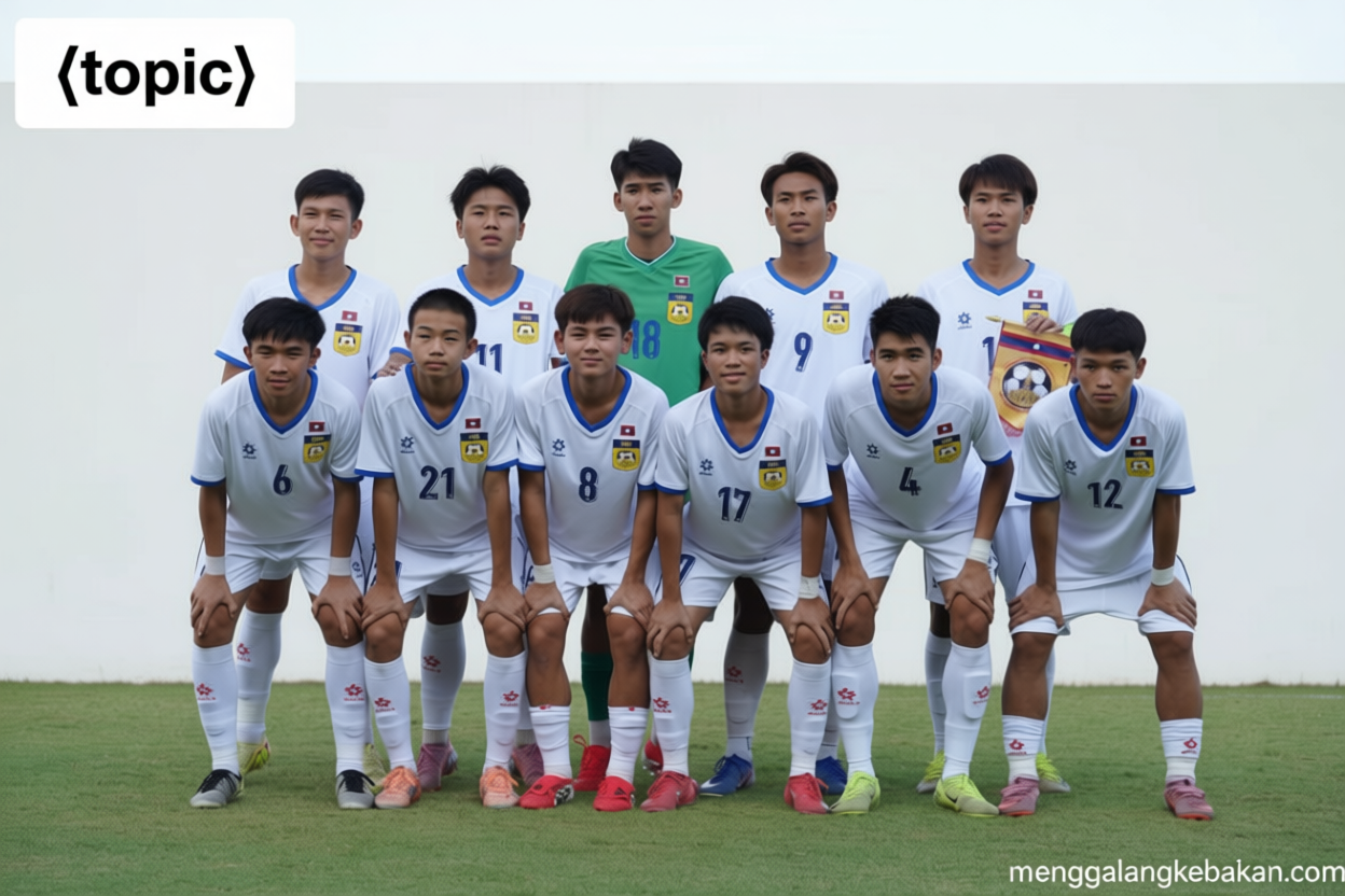 Laos pimpin Grup B Piala AFF U17 2026 – Thailand ketiga