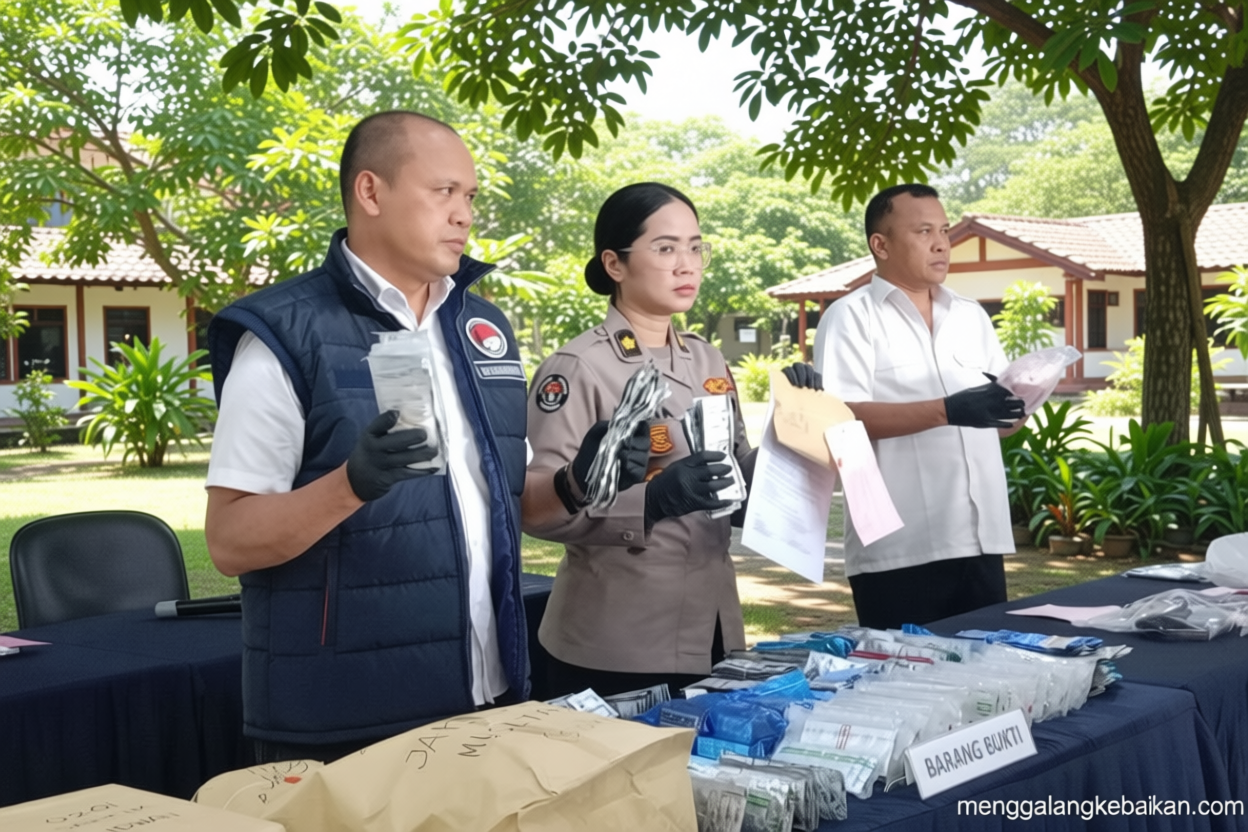 Kriminal kemarin – penyitaan obat keras hingga kondisi Andrie Yunus