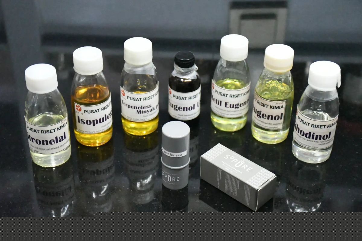 Dorong kemandirian industri – BRIN kembangkan teknologi minyak atsiri