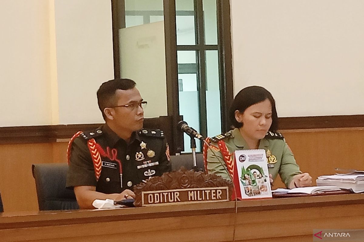 Rencana Khusus: Oditur Militer bantah eksepsi, sebut dakwaan kacab bank sudah lengkap