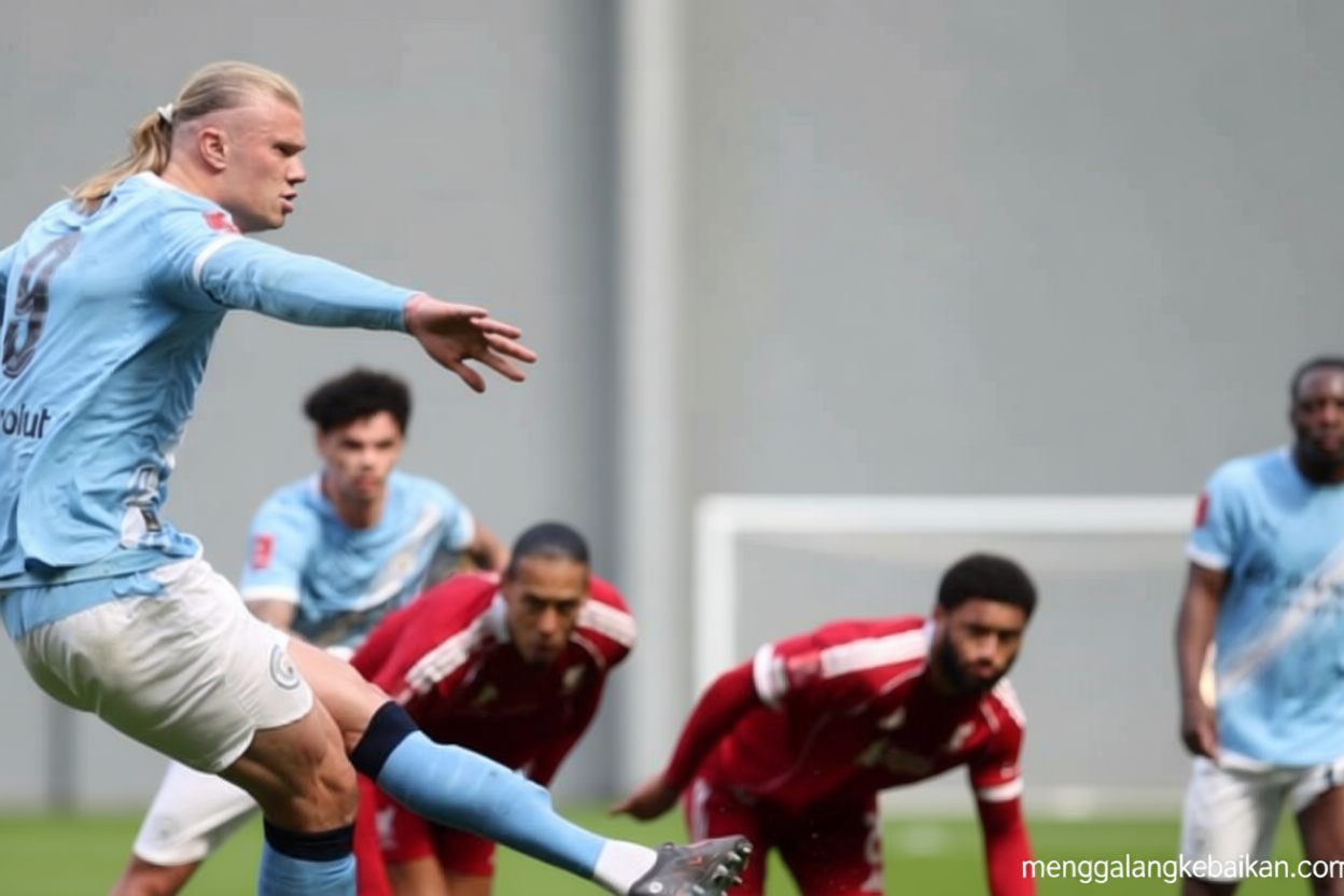 Manchester City ke semifinal usai hancurkan Liverpool 4-0
