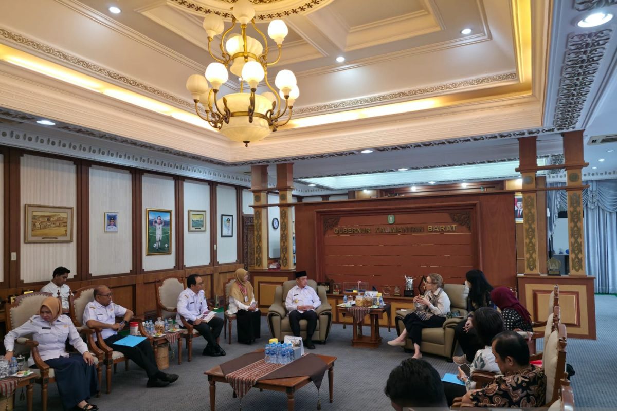 Hasil Pertemuan: Pemprov Kalbar-TAF perkuat kolaborasi dalam pembangunan berkelanjutan