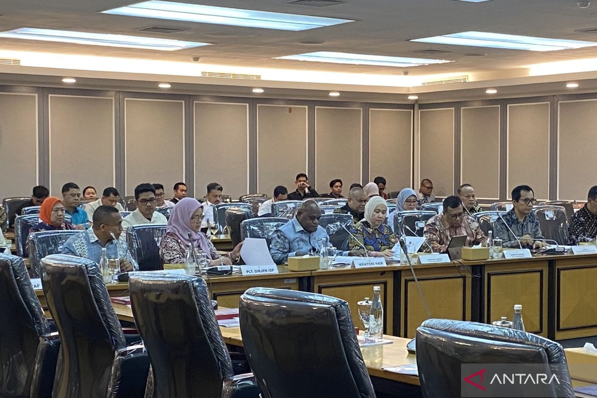 Agenda Utama: Komisi XIII DPR rapat dengan Menteri HAM bahas optimalisasi P5HAM