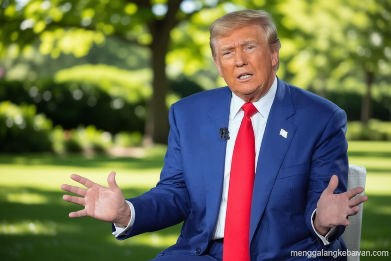 Main Agenda: Trump tunda penandatanganan perintah eksekutif soal evaluasi model AI