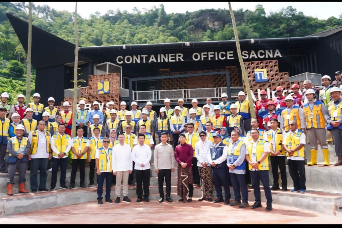 New Policy: PTPP catat progres Bendungan Bagong 59,49 persen saat tinjauan Wapres