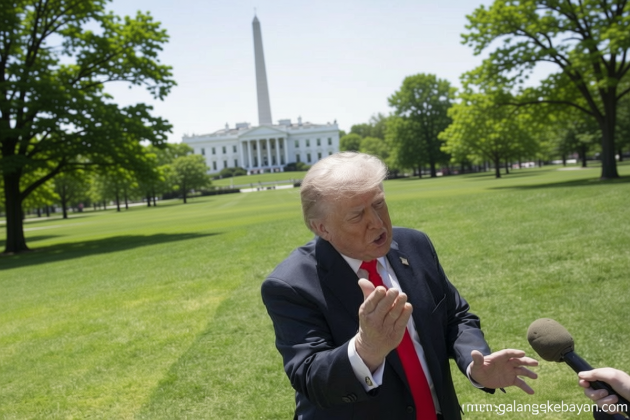What Happened During: Trump: AS pertahankan blokade laut sampai Iran teken kesepakatan damai