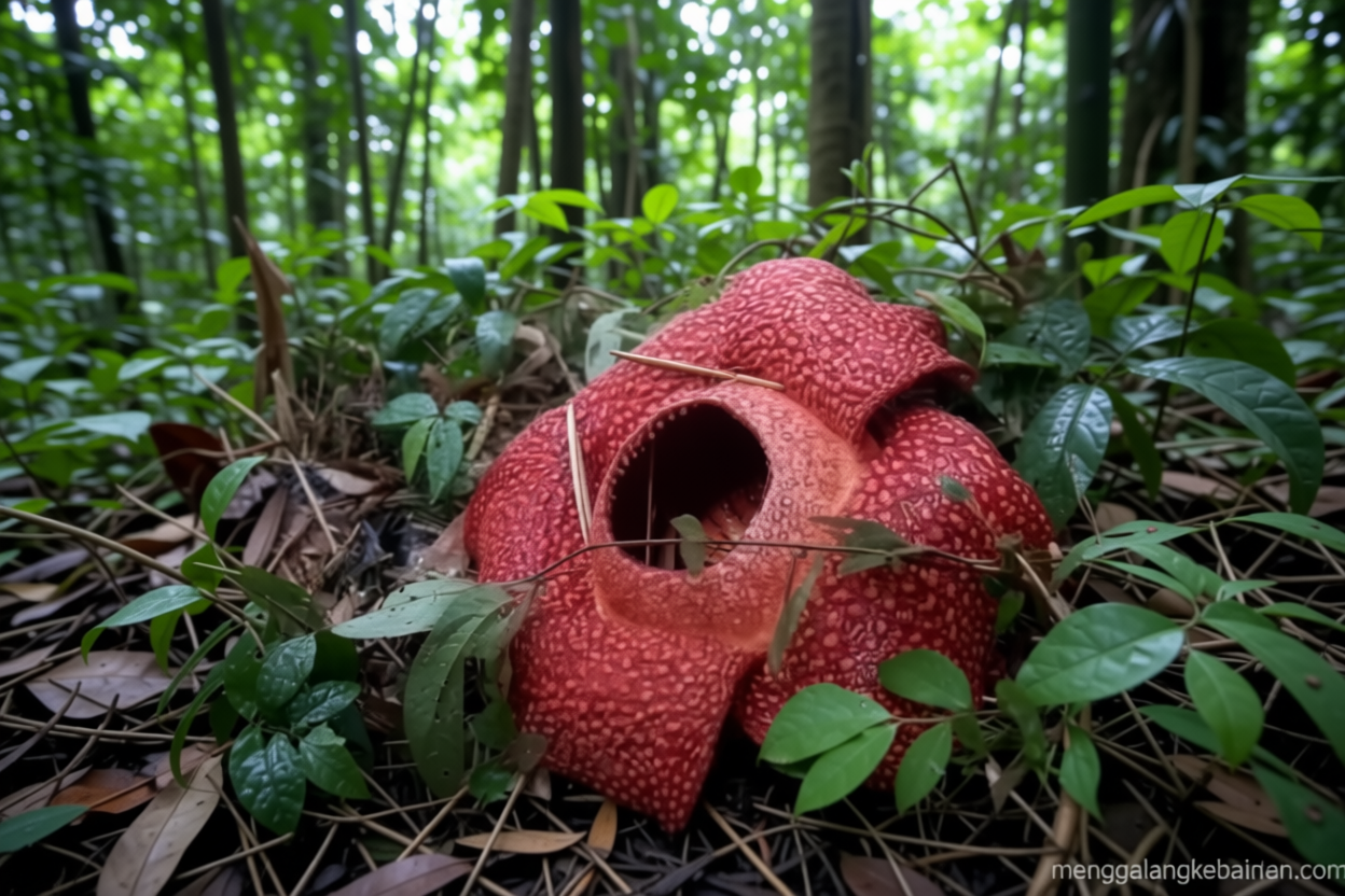 Historic Moment: Bunga Rafflesia arnoldii ditemukan mekar sempurna di Rejang Lebong