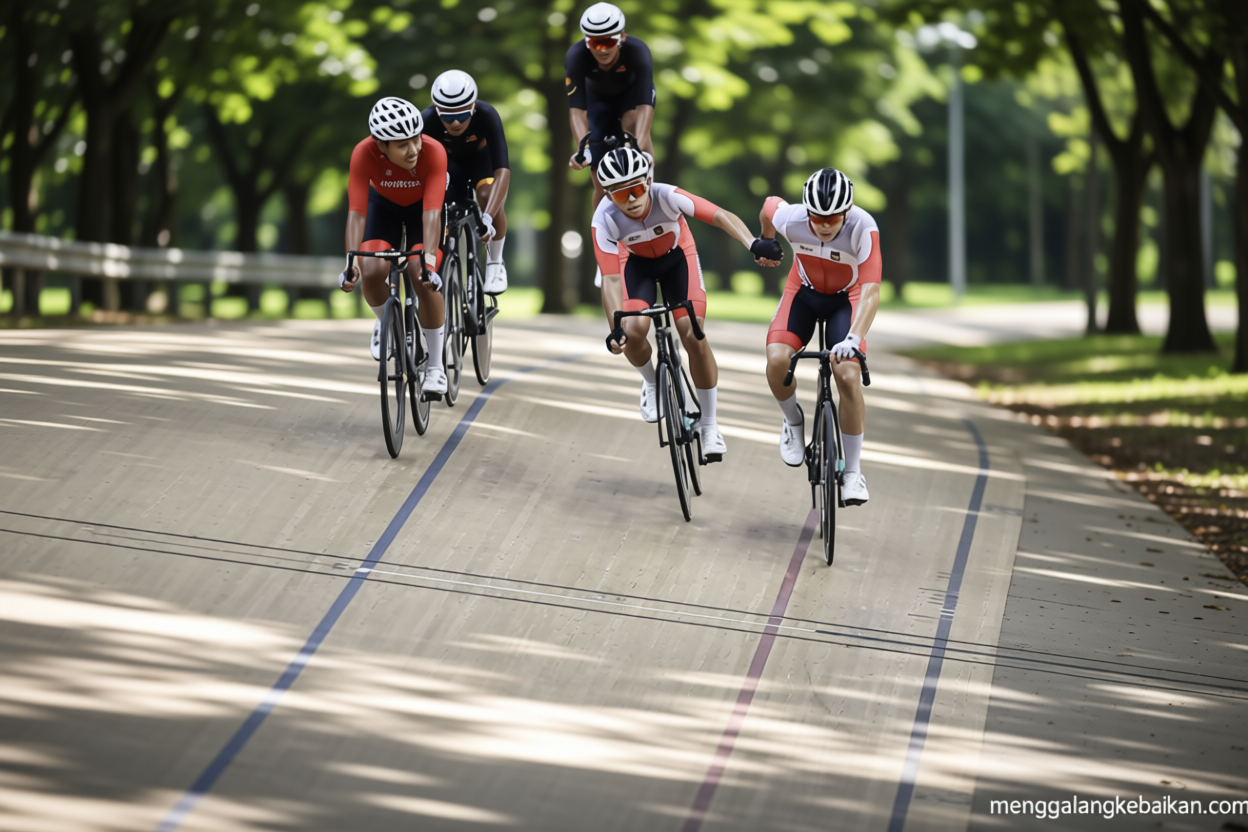 Bernard dan Terry Yudha tambah medali dalam Indonesia Track Cup