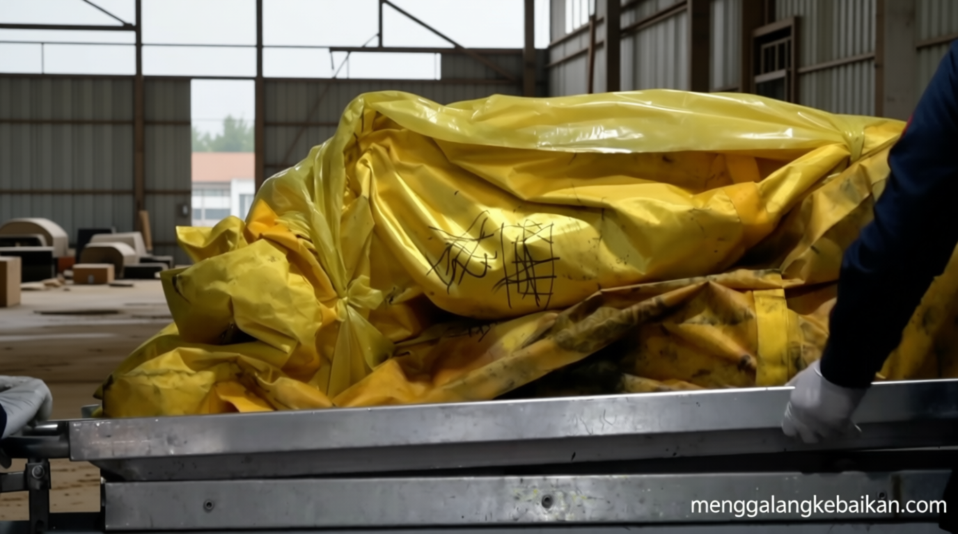 Important Visit: RS Bhayangkara Palembang terima 11 sampel DNA keluarga korban ALS