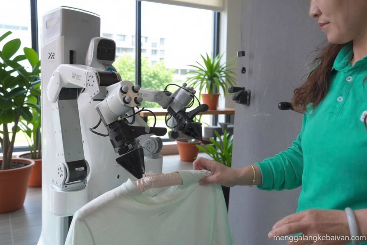 New Policy: China hadirkan layanan bersihkan rumah berbasis manusia dan robot