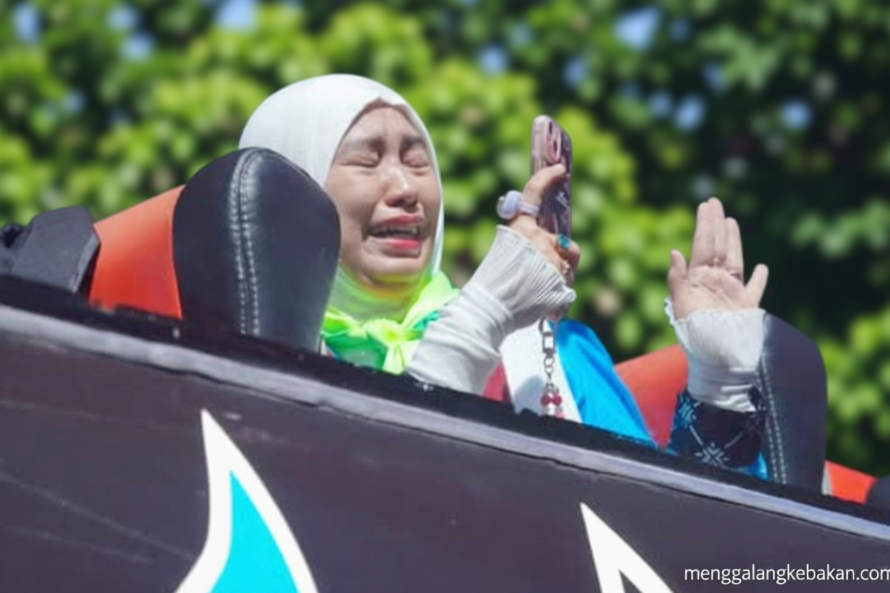 Rombongan terakhir jamaah calon haji asal Karawang diberangkatkan