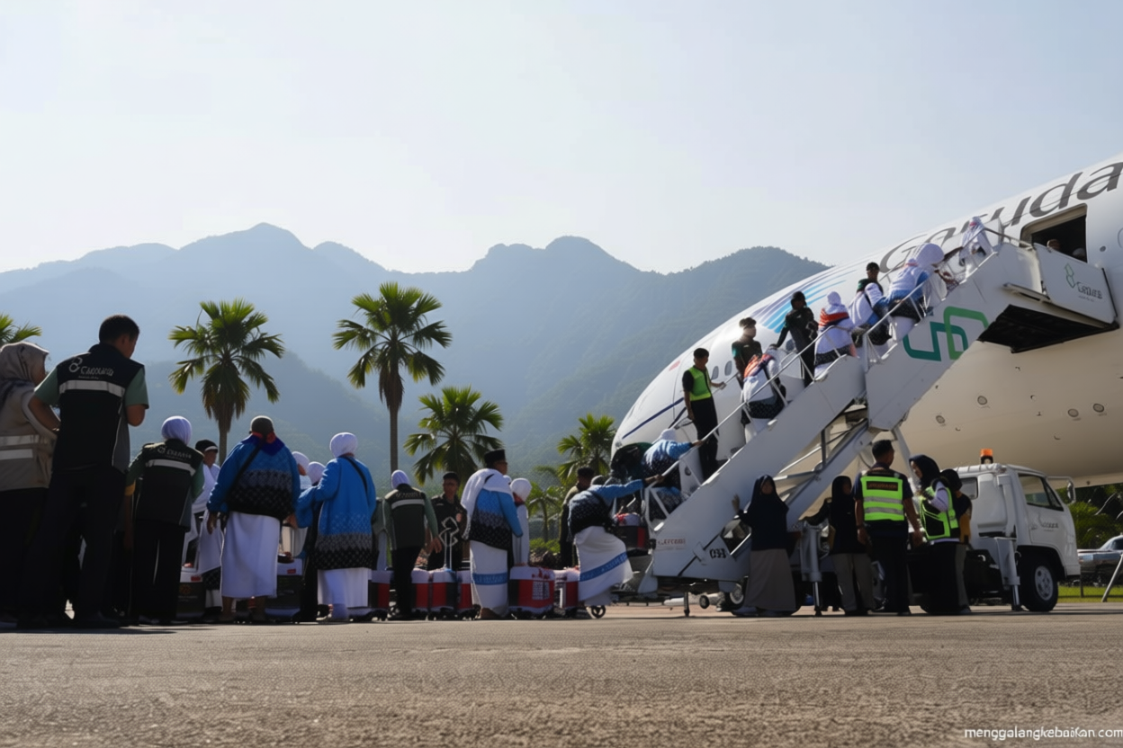 Kemenhaj tuntaskan seluruh pemberangkatan calon haji Embarkasi Padang