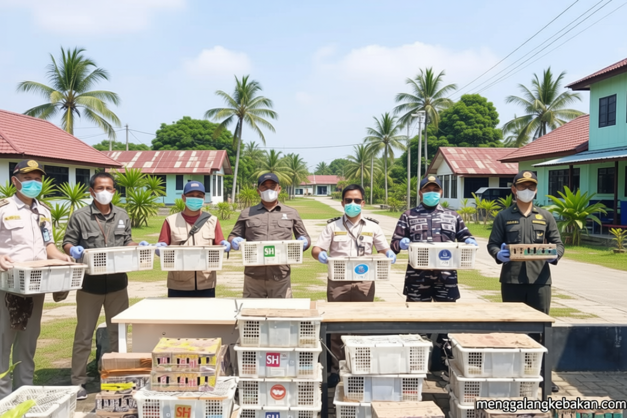 Topics Covered: Karantina Lampung gagalkan penyeludupan 620 satwa liar