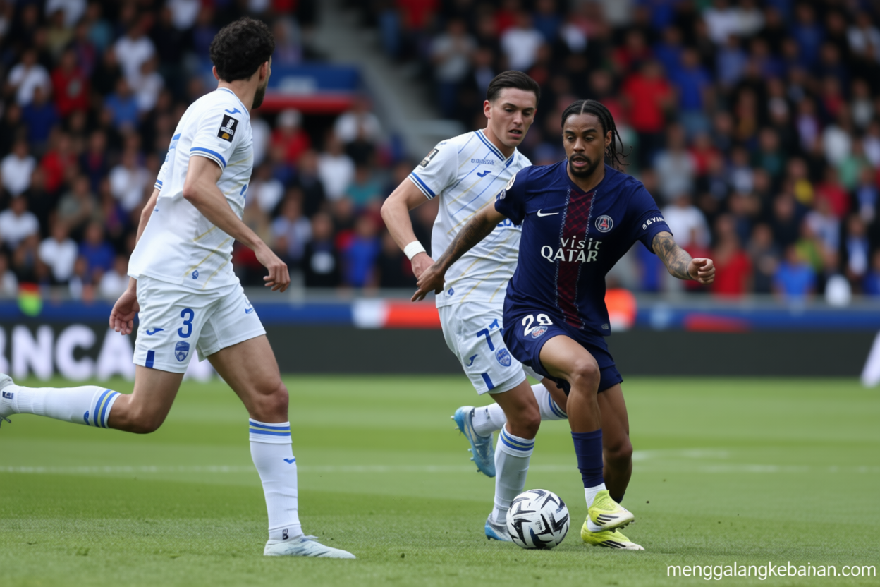 Sempat unggul dua kali – PSG ditahan imbang 2-2 oleh Lorient