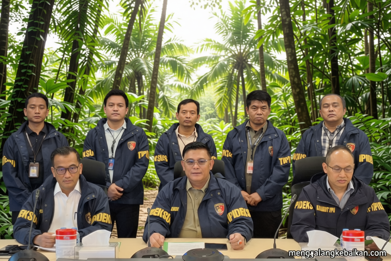 Visit Agenda: Bareskrim tetapkan dua tersangka kasus pertambangan emas ilegal