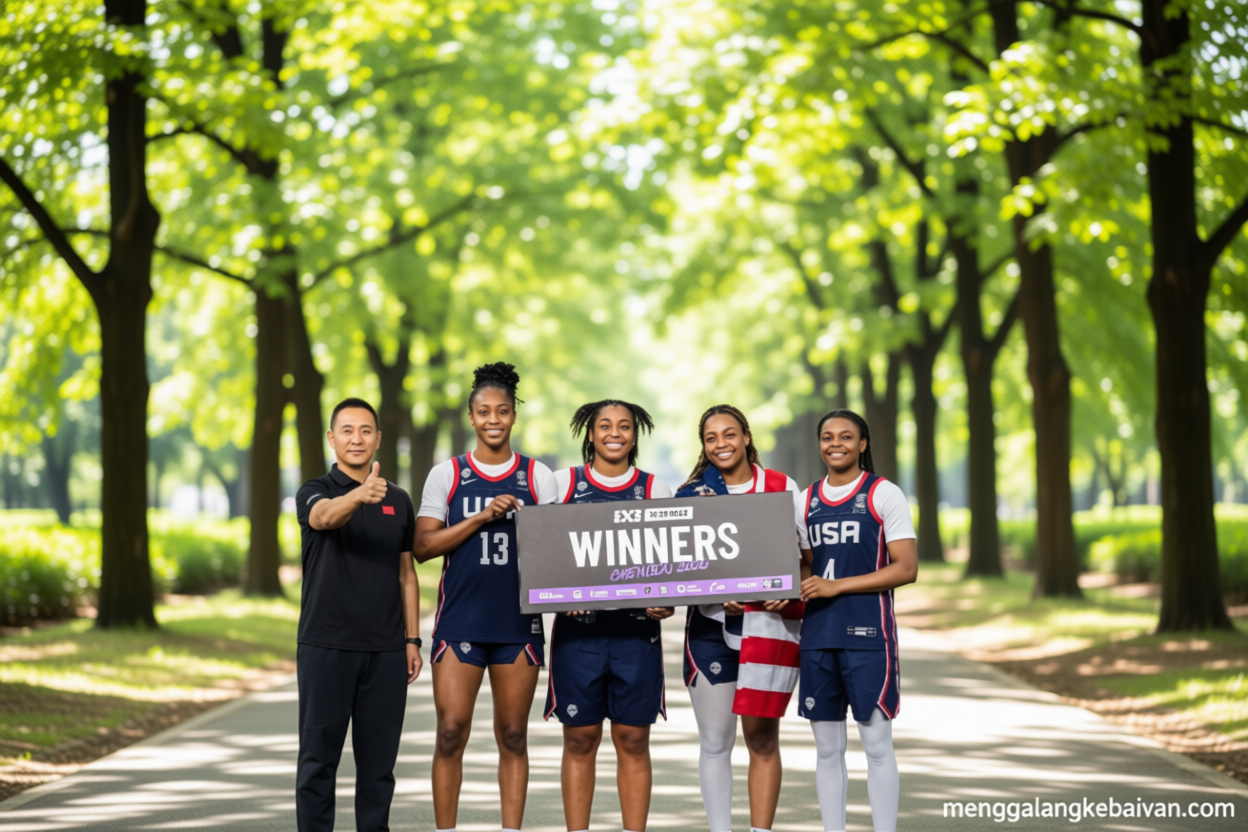 Amerika Serikat juara FIBA 3×3 Women’s Series Chengdu 2026