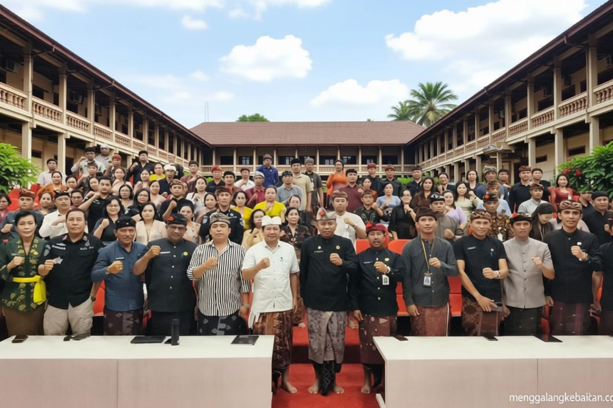 Important Visit: Pemkab Bangli ingatkan sanksi pemecatan bagi ASN jika malas