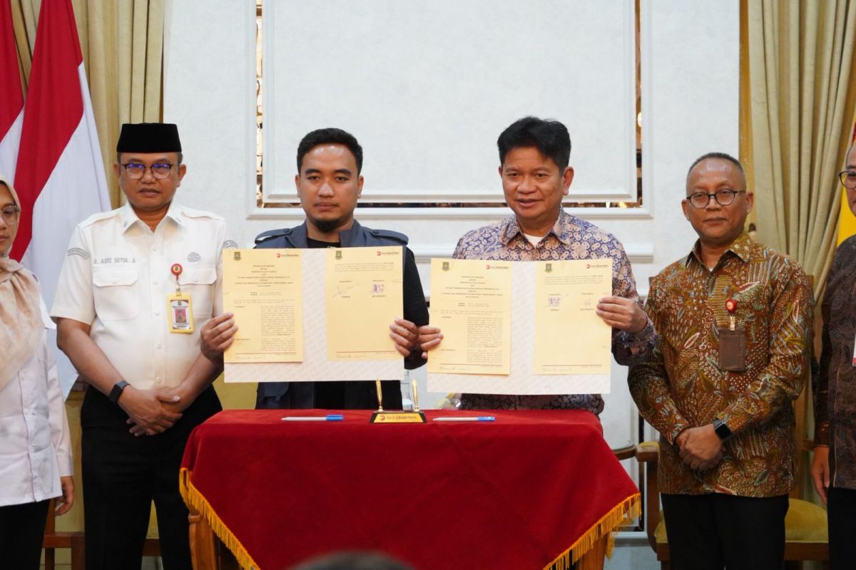 Key Strategy: Pemkot Cilegon dan Bank Banten tandatangani MoU layanan perbankan RSUD