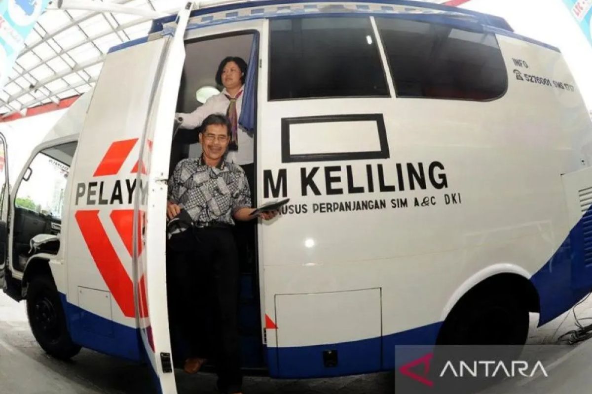Ini lima lokasi gerai SIM Keliling di Jakarta pada Jumat
