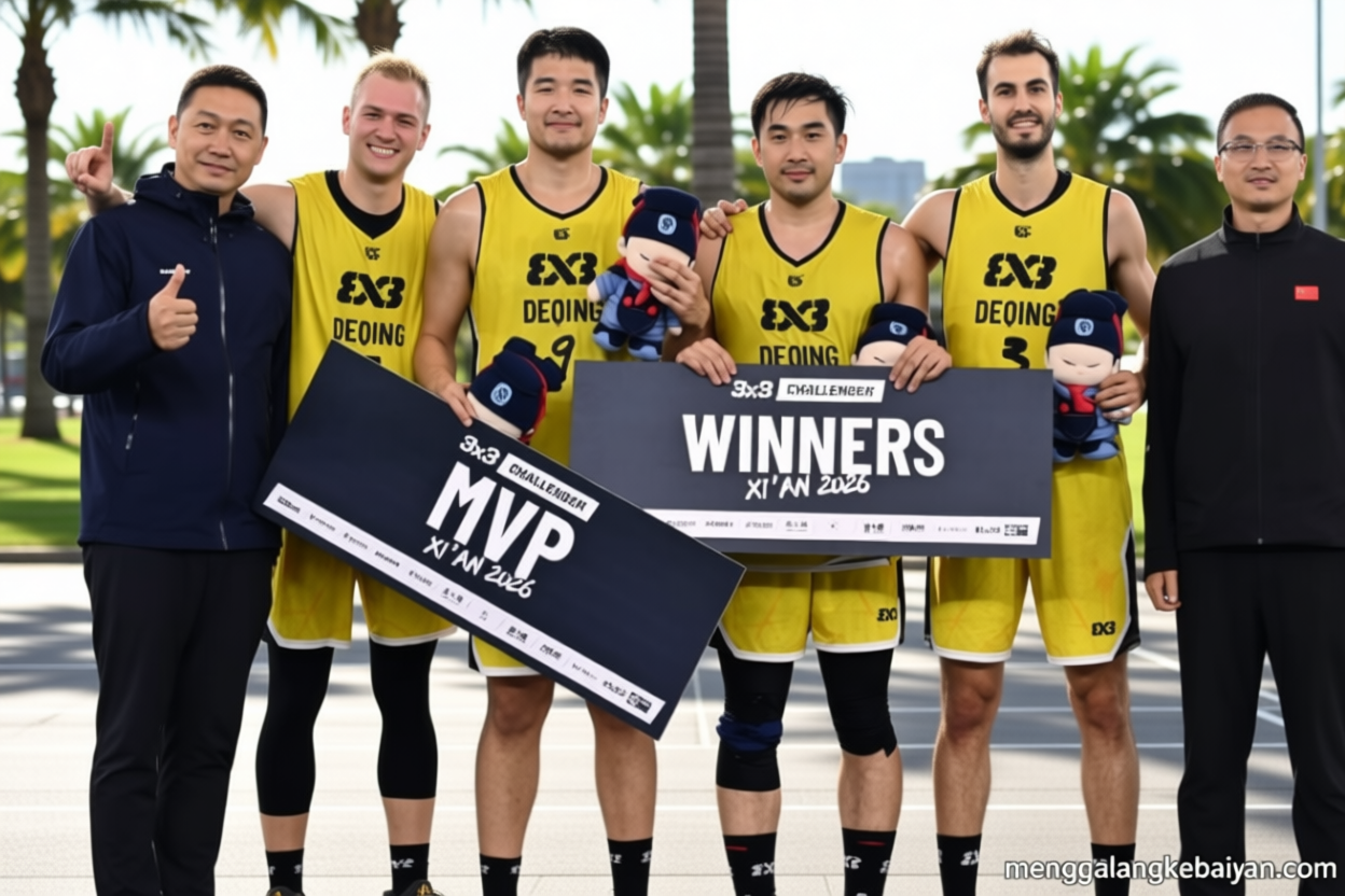 DeQing lolos ke World Tour Amsterdam usai juara Xi’an Challenger 2026