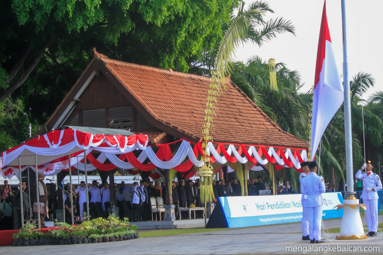 Important Visit: Mendikdasmen pimpin upacara Hardiknas 2026 di Banyuwangi