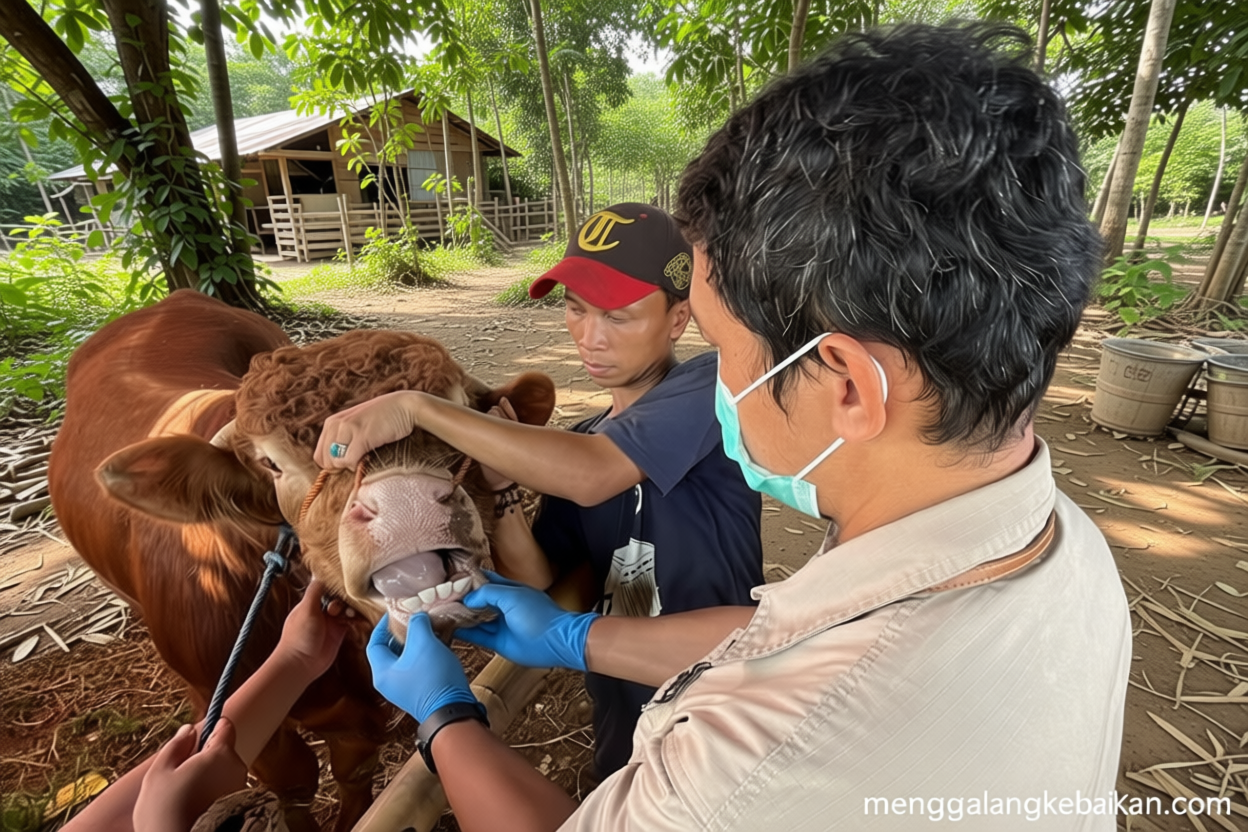 Important Visit: Sudin KPKP Jaksel gencarkan pemeriksaan hewan kurban jelang Idul Adha