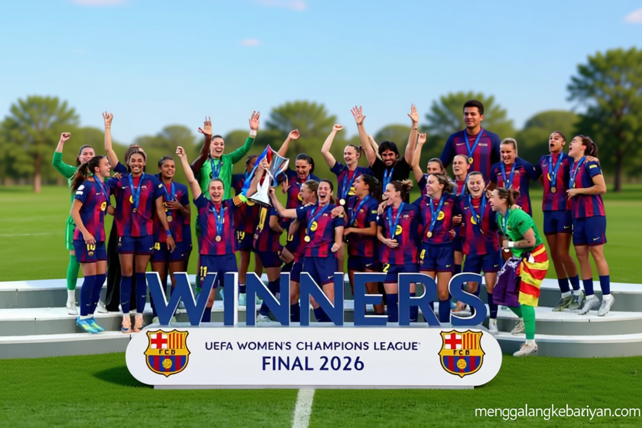 Barcelona juara Liga Champions Wanita 2025/2026
