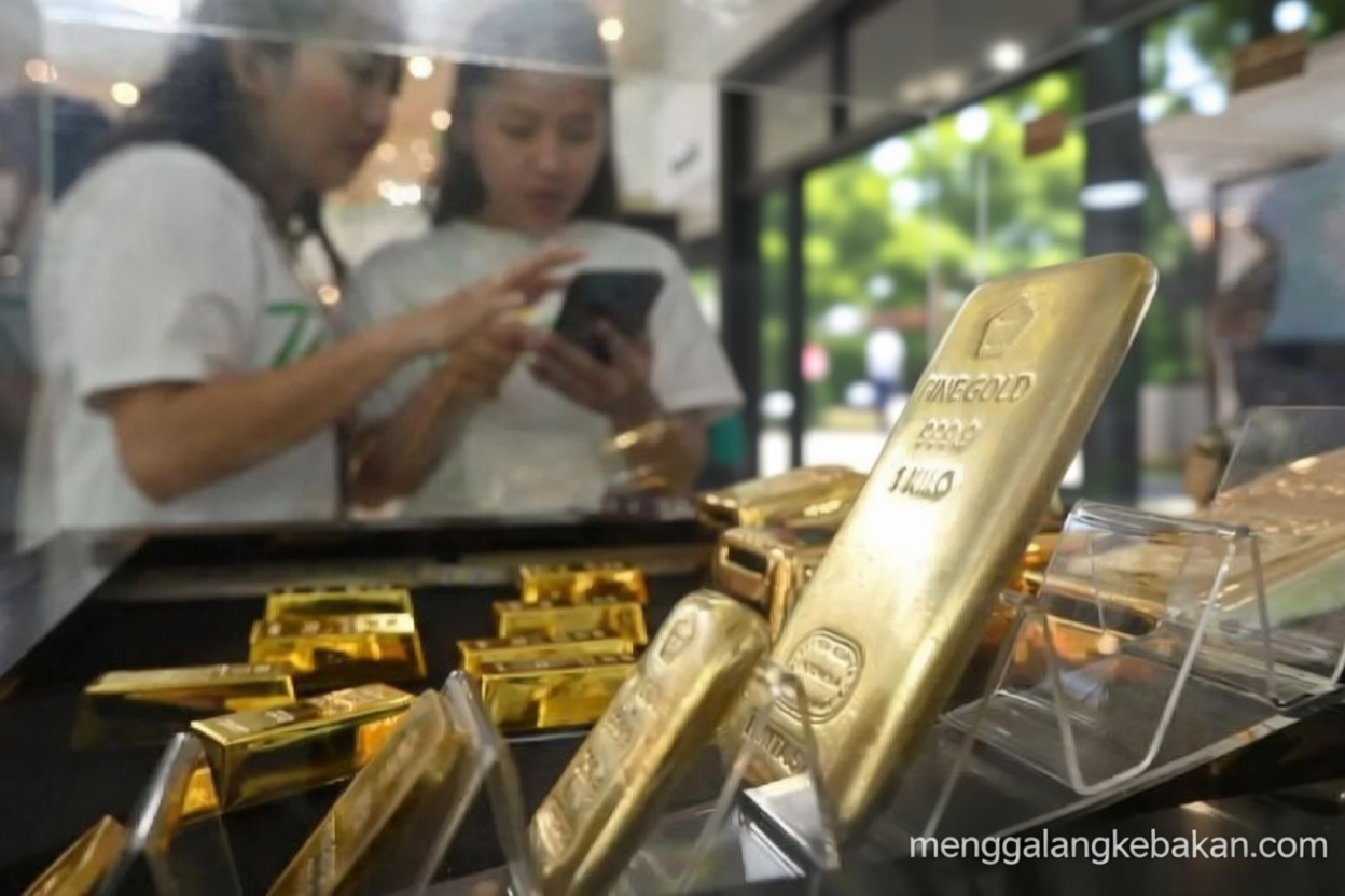Kemendag: Penguatan dolar AS picu penurunan harga referensi emas