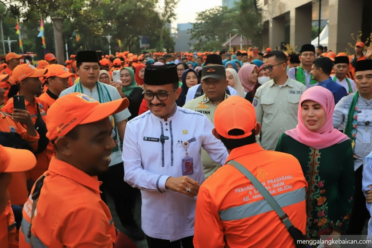 Anwar titip pesan jaga gotong royong saat pamit dari Pemkot Jaksel