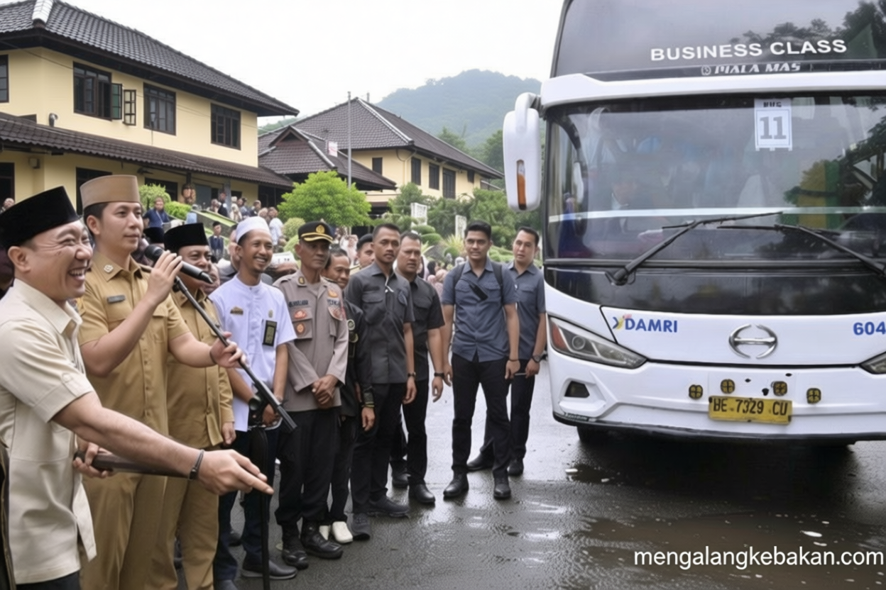 413 calon haji asal Lampung Selatan diberangkatkan