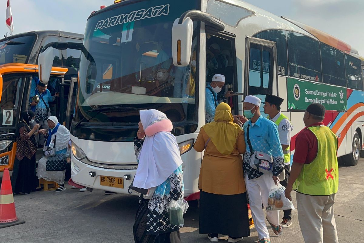 Special Plan: PPIH: 3.101 haji Debarkasi Palembang telah kembali ke Tanah Air