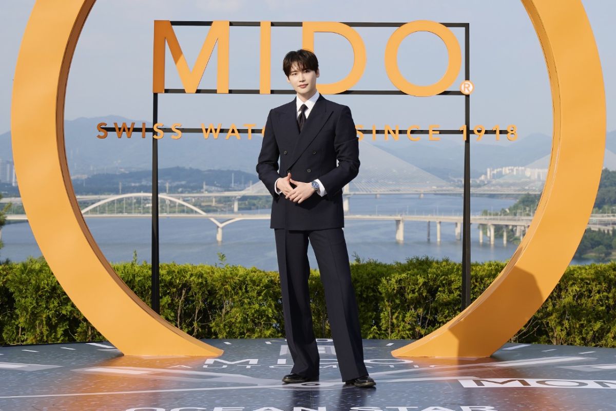 Historic Moment: MIDO gandeng aktor Lee Jong Suk pada perkenalan jam tangan selam baru